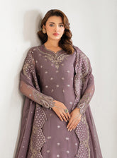 Alizeh Formals Embroidered Chiffon 3 Piece Unstitched Suit AF25AF D-2183 JULIA